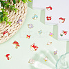 HOBBIESAY 64Pcs 16 Styles Autumn Theme Alloy Enamel Charms ENAM-HY0003-08-4