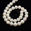 Natural Cultured Freshwater Pearl Beads Strands PEAR-L001-B-07-01-3