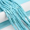 Synthetic Imperial Jasper Dyed Beads Strands G-D077-C01-01-2