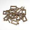 Tibetan Style Alloy Toggle Clasps LS-MLF5079Y-2