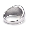 304 Stainless Steel Finger Rings STAS-H101-01P-8-4