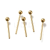 Brass Ball Head Pins KK-H502-03J-G-1