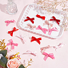 Bowknot Polyester Alligator Hair Clips AJEW-CP0008-35A-4