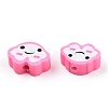 Handmade Polymer Clay Beads CLAY-N008-033F-3