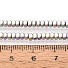 Electroplated Synthetic Non-magnetic Hematite Beads Strands G-T139-61D-4