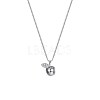 925 Sterling Silver Pendant Necklaces NJEW-BB34123-1