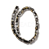Handmade Gold Foil and Silver Foil Lampwork Beads FOIL-C001-01C-09-2