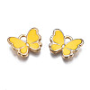 Alloy Enamel Charms X-ENAM-S121-070L-3