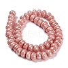 Glazed Porcelain Rondelle Beads PORC-Q001-01I-2