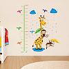 PVC Height Growth Chart Wall Sticker DIY-WH0232-033-4