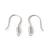 Rack Plating Brass Earring Hooks KK-G433-16P-2