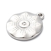 304 Stainless Steel Pendants STAS-S163-30P-2