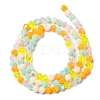 Electroplate Glass Beads Strands X1-EGLA-D018-02D-2