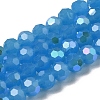Imitation Jade Glass Beads Strands EGLA-A035-J6mm-L07-1