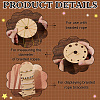 1 Set 5Pcs Wooden Bracelets Knitting Loom Boards TOOL-BC0002-97-4