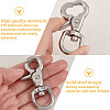 2Pcs Stainless Steel Swivel Clasps STAS-DC0015-60-5