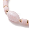 Polymer Clay Heishi Surfer Stretch Bracelet BJEW-JB10153-01-3