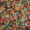 4 Colors Christmas 12/0 Glass Round Seed Beads SEED-X0058-01B-2