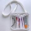 Transparent PVC Adjustable Crossbody Bags for Women MAKN-PW0001-105A-2