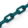 Handmade Rubberized Style Acrylic Cable Chains AJEW-JB00868-03-2