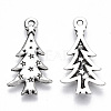 Tibetan Style Alloy Pendants X-TIBE-N010-30AS-RS-2