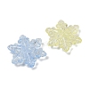 Transparent Crackle Acrylic Beads X-OACR-B031-05-2