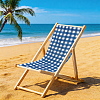 1Pc Tartan Pattern Chair Polycotton Cloth AJEW-GF0015-38A-5