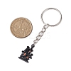 Alloy Enamel Pendant Keychain KEYC-JKC00905-2