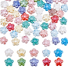 60Pcs Glazed Porcelain Beads PORC-HY0001-11-1