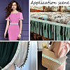 Polyester with PVC Paillette Lace Trim Ribbon OCOR-WH20050-015C-4