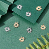 8Pcs 2 Styles 304 Stainless Steel Charms STAS-UN0035-77-3
