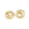 Brass European Beads KK-CBA78C7-33C-G-2