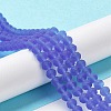 Transparent Glass Beads Strands X1-EGLA-A034-T8mm-MD31-2