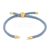 Nylon Cords Bracelet Makings Fit for Connector Charms AJEW-P116-01G-25-1