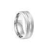 Grooved 201 Stainless Steel Finger Rings for Men WG2ADDA-13-2