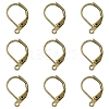 100Pcs Brass Leverback Earring Findings KK-YW0003-37AB-1