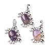 Natural Amethyst Pendants G-D469-01P-01-1