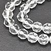 Natural Quartz Crystal Beads Strands G-F715-002-4
