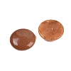 Natural Red Aventurine Cabochons G-H1596-FR-25mm-30-2