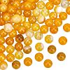 2 Strands Natural Striped Agate/Banded Agate Bead Strands G-OC0002-33-1