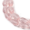 Transparent Glass Beads Strands EGLA-N013-T4mm-D18-3