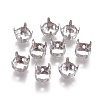 Non-Tarnish 316 Surgical Stainless Steel Sew on Prong Settings STAS-E470-01A-P-2