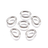 304 Stainless Steel Open Jump Rings X-STAS-L234-144A-1