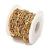 304 Stainless Steel Oval with Ring Link Chains CHS-F022-10G-3