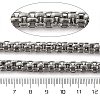 304 Stainless Steel Link Chains CHS-S012-01P-3