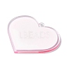 Valentine's Day Transparent Acrylic Pendant LS-OACR-A025-02B-2