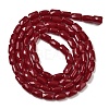 Opaque Glass Beads Strands GLAA-Z018-D24-2