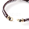 Adjustable Nylon Thread Braided Bracelet Making AJEW-JB00857-02-2