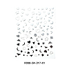 Metal Nail Decals Stickers MRMJ-R088-34-317-01-2