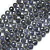 Natural Iolite Beads Strands G-K389-B29-01-1